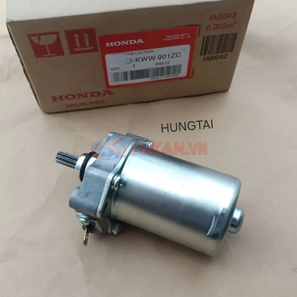 Củ motor đề khởi động WAVE S110, RSX, BLADE, A110... zin Thái - Ảnh 4