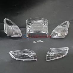 Bộ 5 nắp võ xi nhan, đèn hậu WAVE Thái, ALPHA, ZX.... trắng trong suốt
