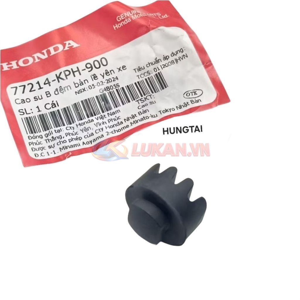 Cao su tròn đệm đế yên ngồi xe WAVE, FUTURE... zin Honda 77214-KPH-900 - Ảnh 2