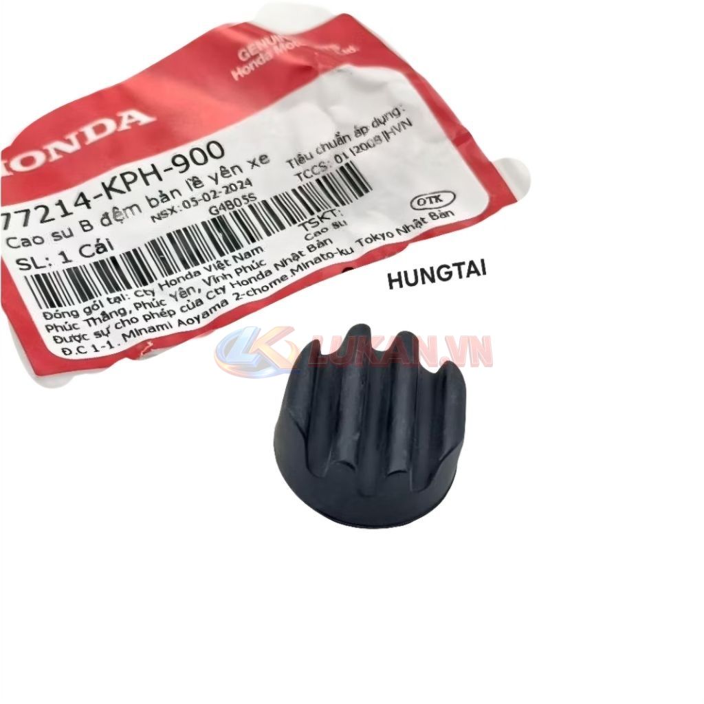 Cao su tròn đệm đế yên ngồi xe WAVE, FUTURE... zin Honda 77214-KPH-900 - Ảnh 4