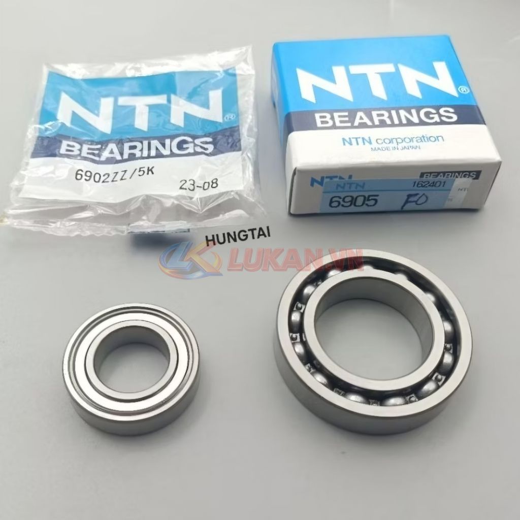 Vòng bi, bạc đạn trục cốt cam FUTURE 2, NEO, LED 125... NTN 6902, 6905 - Ảnh 3