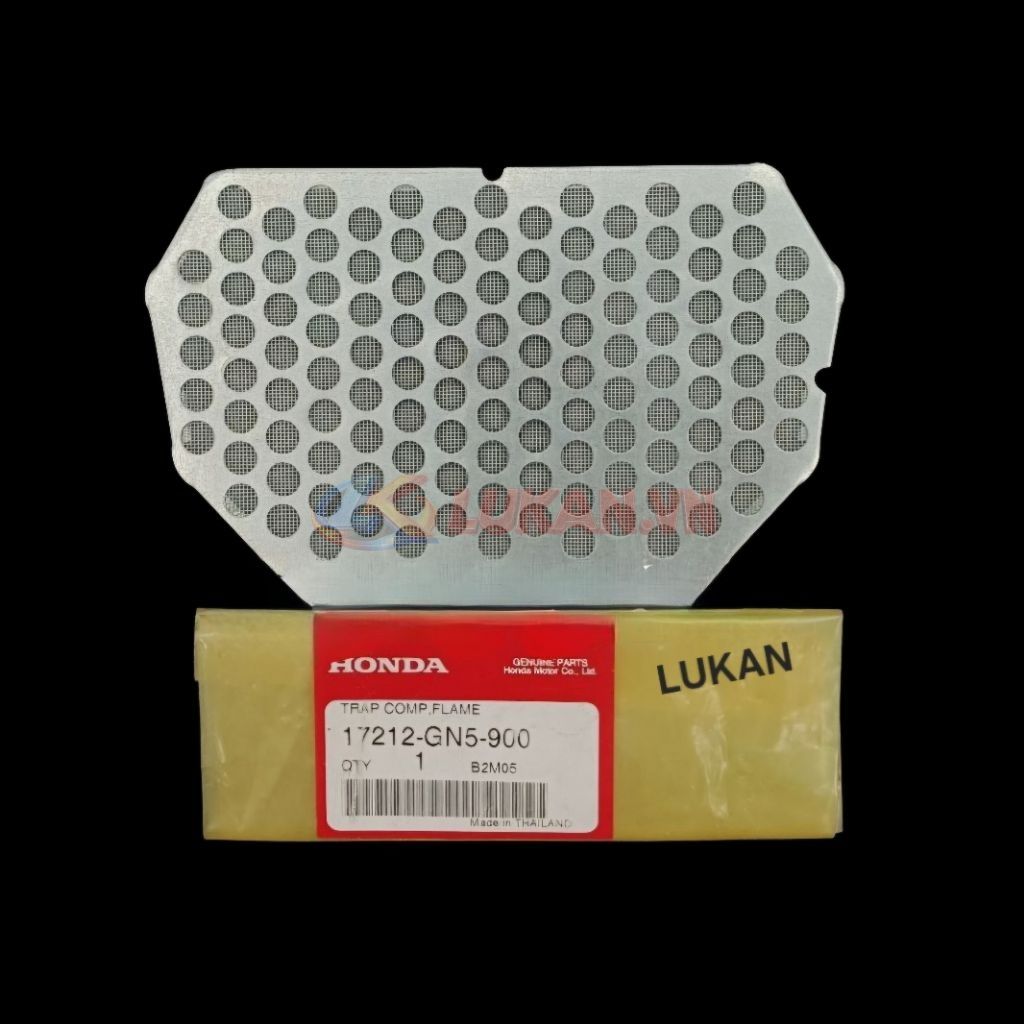 Tấm lưới sắt lọc gió, pô e bao tử DREAM, WAVE... zin Thái 17212-GN5-900 - Ảnh 2