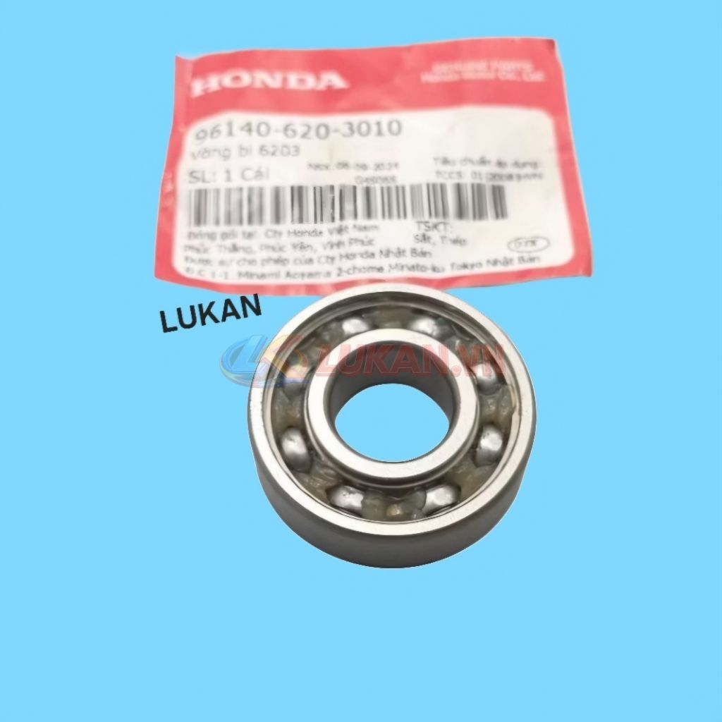 Bạc đạn cùi dĩa nhông tải DREAM, WAVE, FUTURE, WINNER.... vòng bi 6023 zin Honda 96140-620-3010 - Ảnh 2