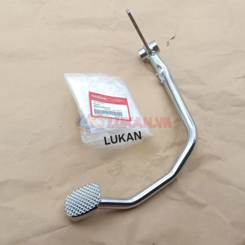 Cần đạp thắng, phanh sau xe WAVE Thái, FUTURE 125... trắng zin Honda 46500-KPH-900 - Ảnh 3