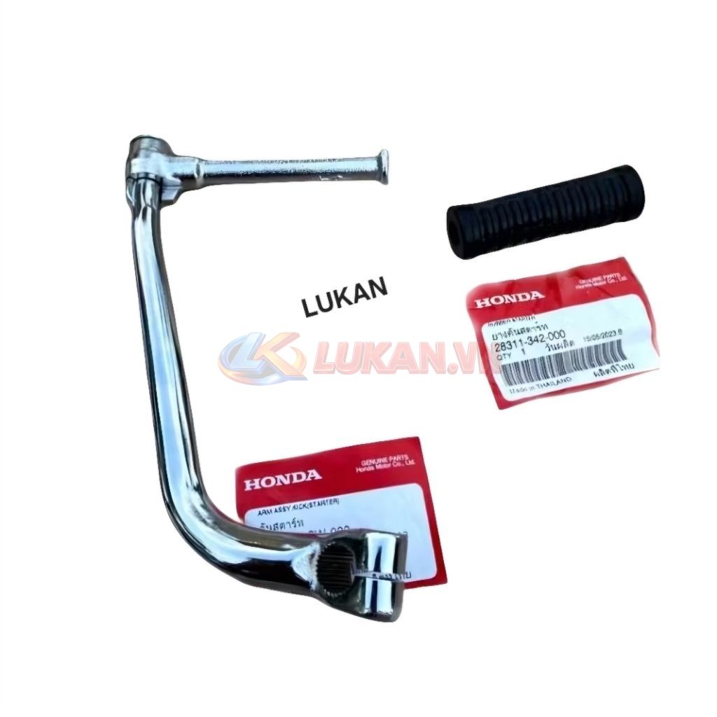 Cần giò đạp, khởi động xe FUTURE 125, DREAM 125... trắng zin Honda 28300-KPW-900 - Ảnh 3