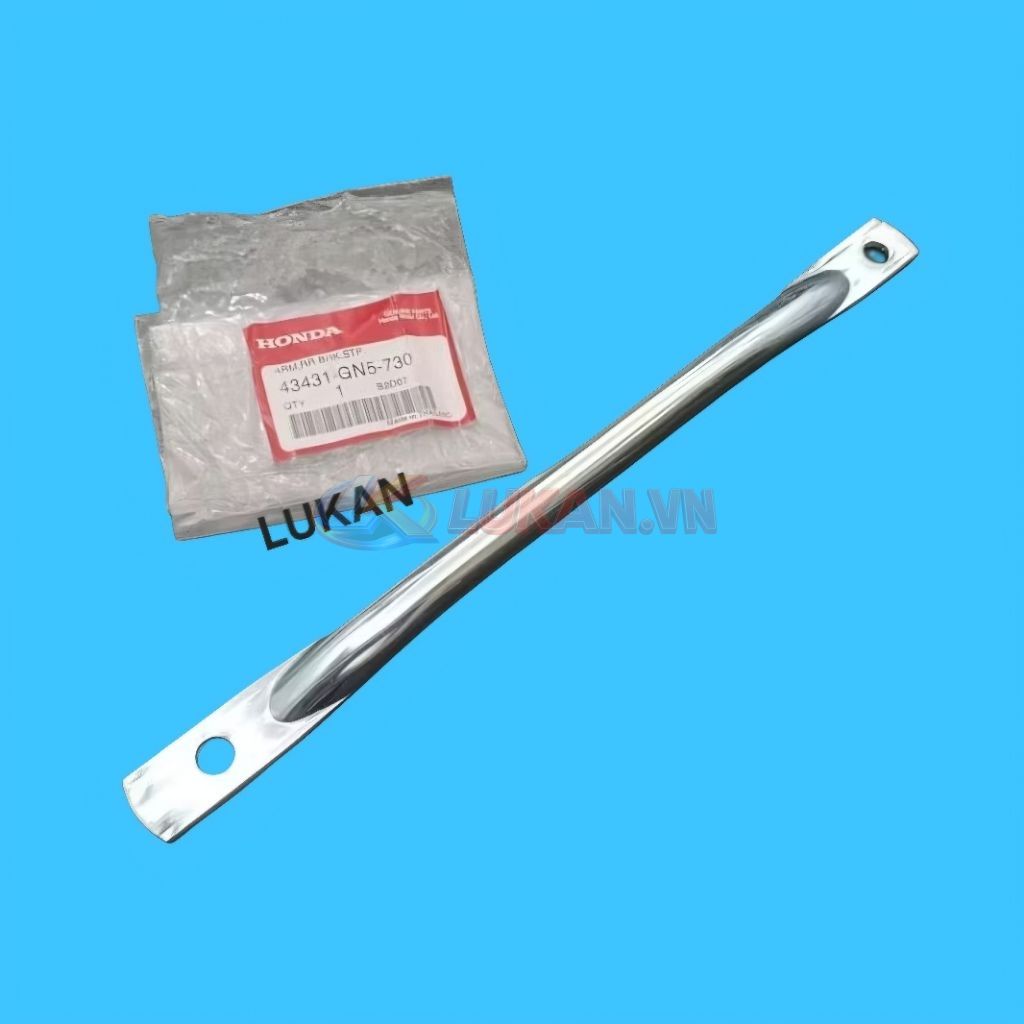 Cây chữ Y, pass giữ má phanh đùm sau DREAM Lùn, WAVE Thái... zin Honda 43431-GN5-730 - Ảnh 3