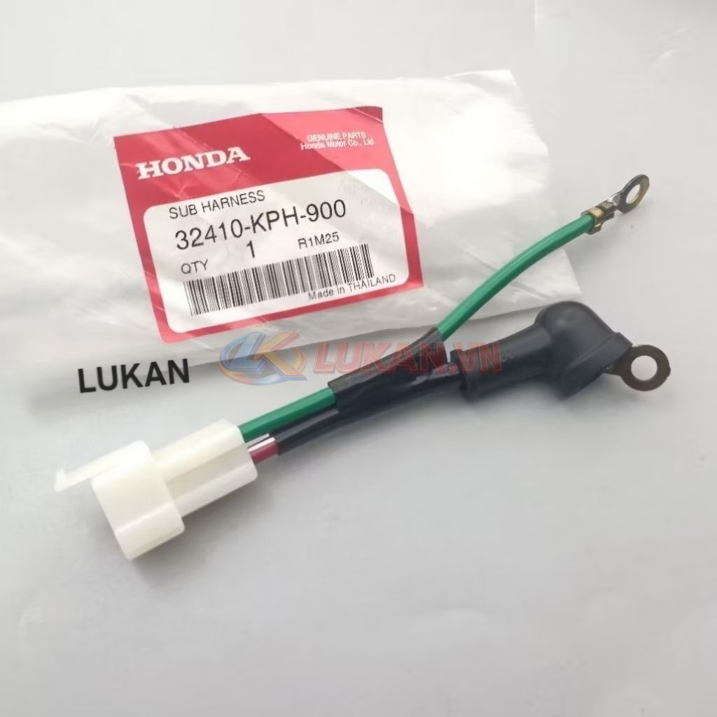 Dây điện củ motor đề khởi động WAVE Thái, FUTURE 125.... zin Honda 32410-KPH-900 - Ảnh 4