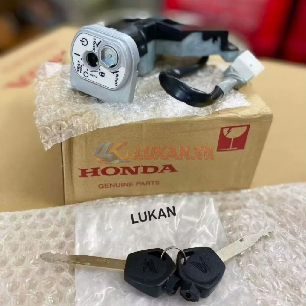 Bộ ổ khóa, công tắc điện xe WAVE 125i LED.... zin Thái 35010-K73-T61 - Ảnh 4