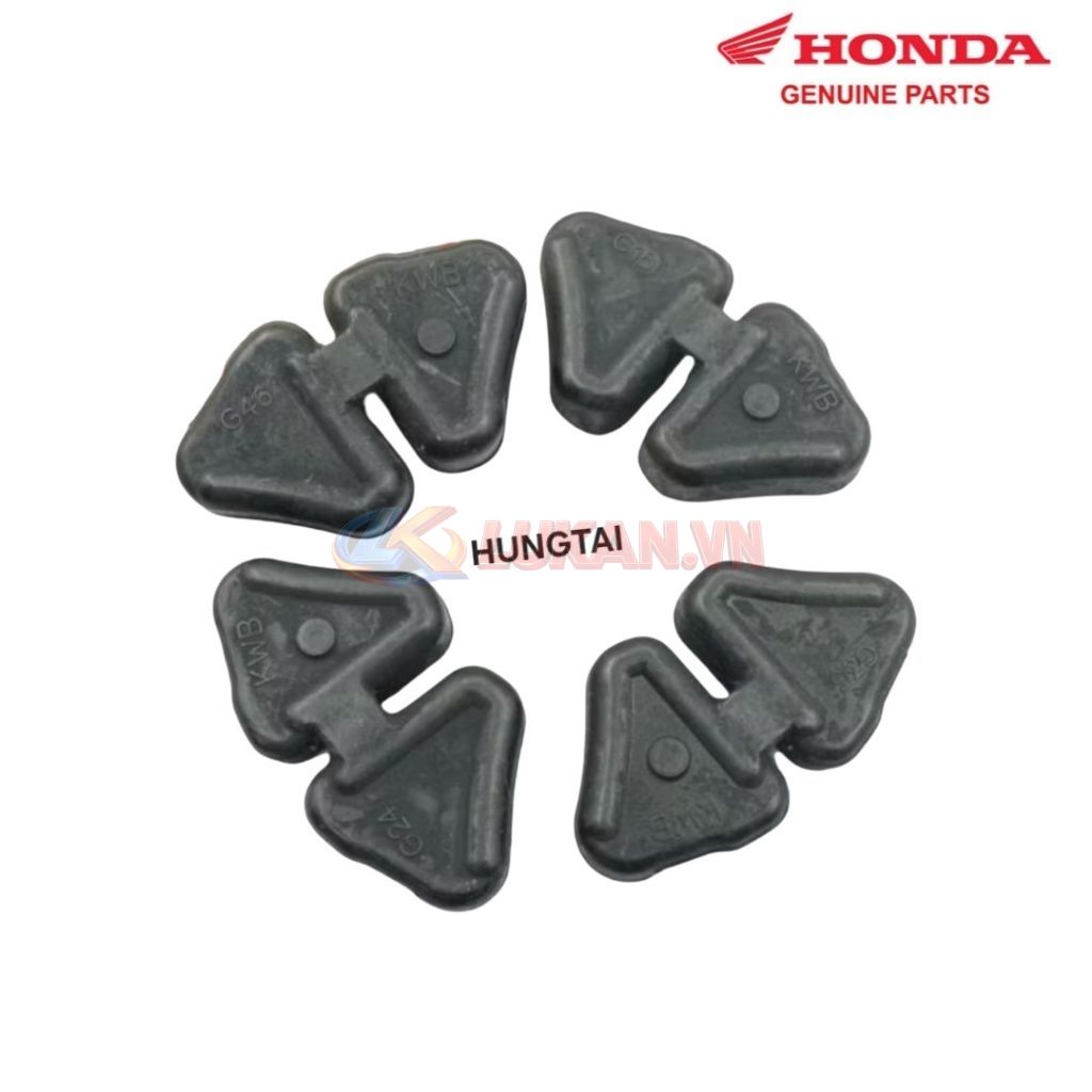 Bộ 4 cao su đùm nhông tải, cùi dĩa WAVE S110, RSX, BLADE, A110... zin 06410-KWB-600 - Ảnh 3