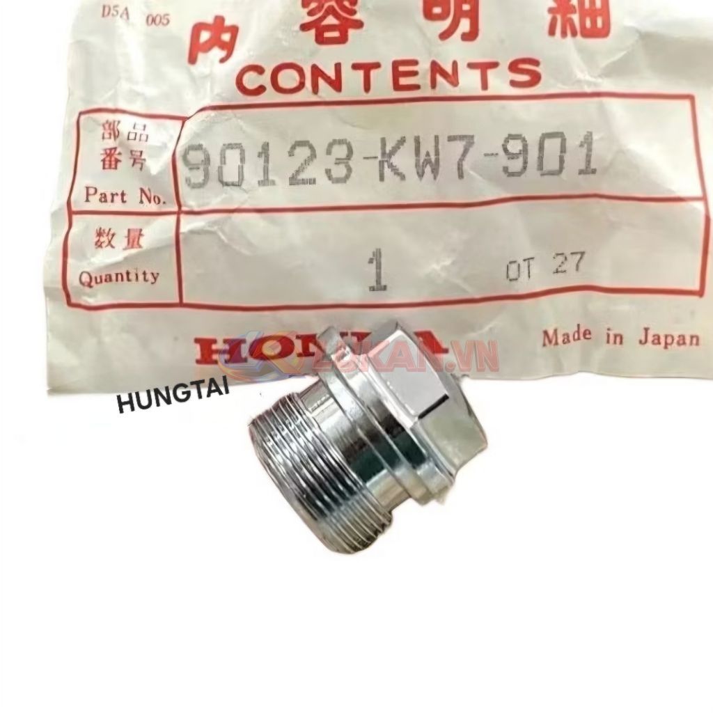 Ốc giảm sóc, đầu ti phuộc trước DREAM, WAVE, FUTURE... zin 90123-GN5-901 - Ảnh 4