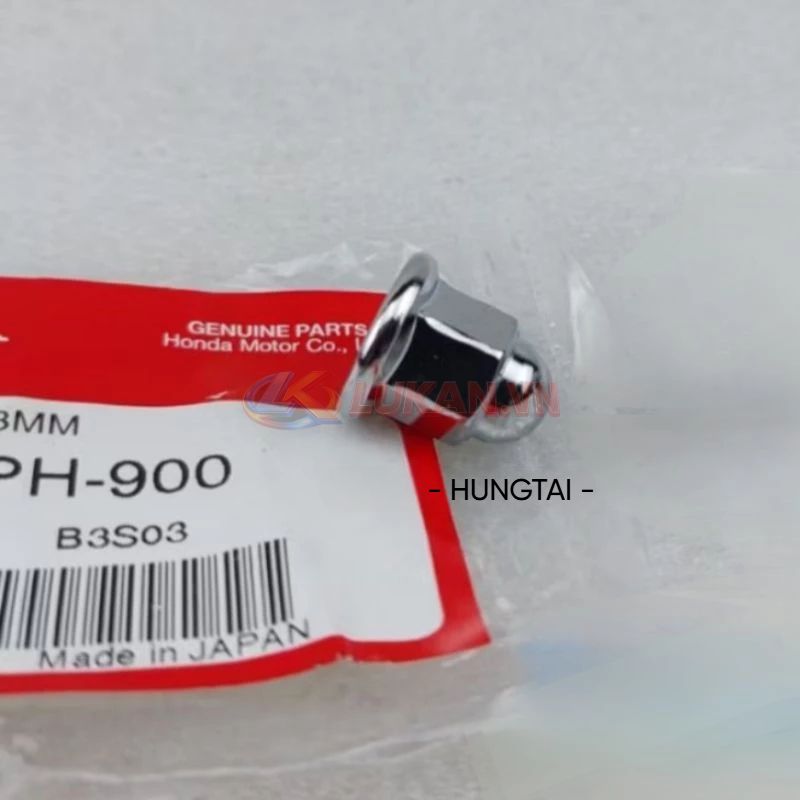 Ốc mũ bắt cổ pô ống xã FUTURE 2, NEO, X 125.... tán 8mm zin Honda 90304-KPH-900 - Ảnh 2