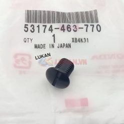 Ốc nhựa nút bịt lỗ chân gương xe CUB zin Honda 53174-463-770