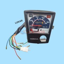 Cụm đồng hồ công tơ mét xe CUB 82, 92.... nền xanh