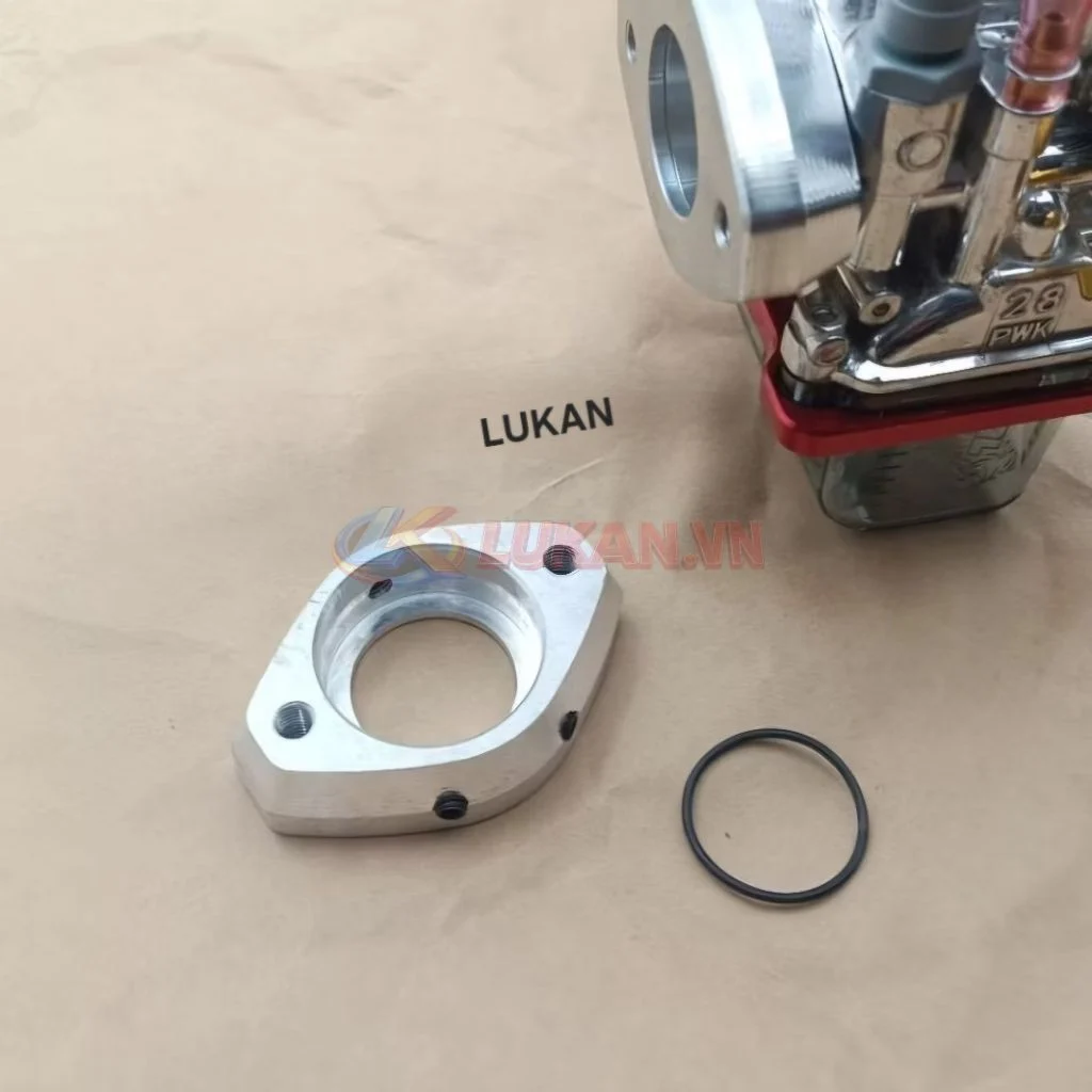 Thớt CNC gắn co bắt ốc bình xăng con bông mai, ga dẹp, PWK..... - Ảnh 3
