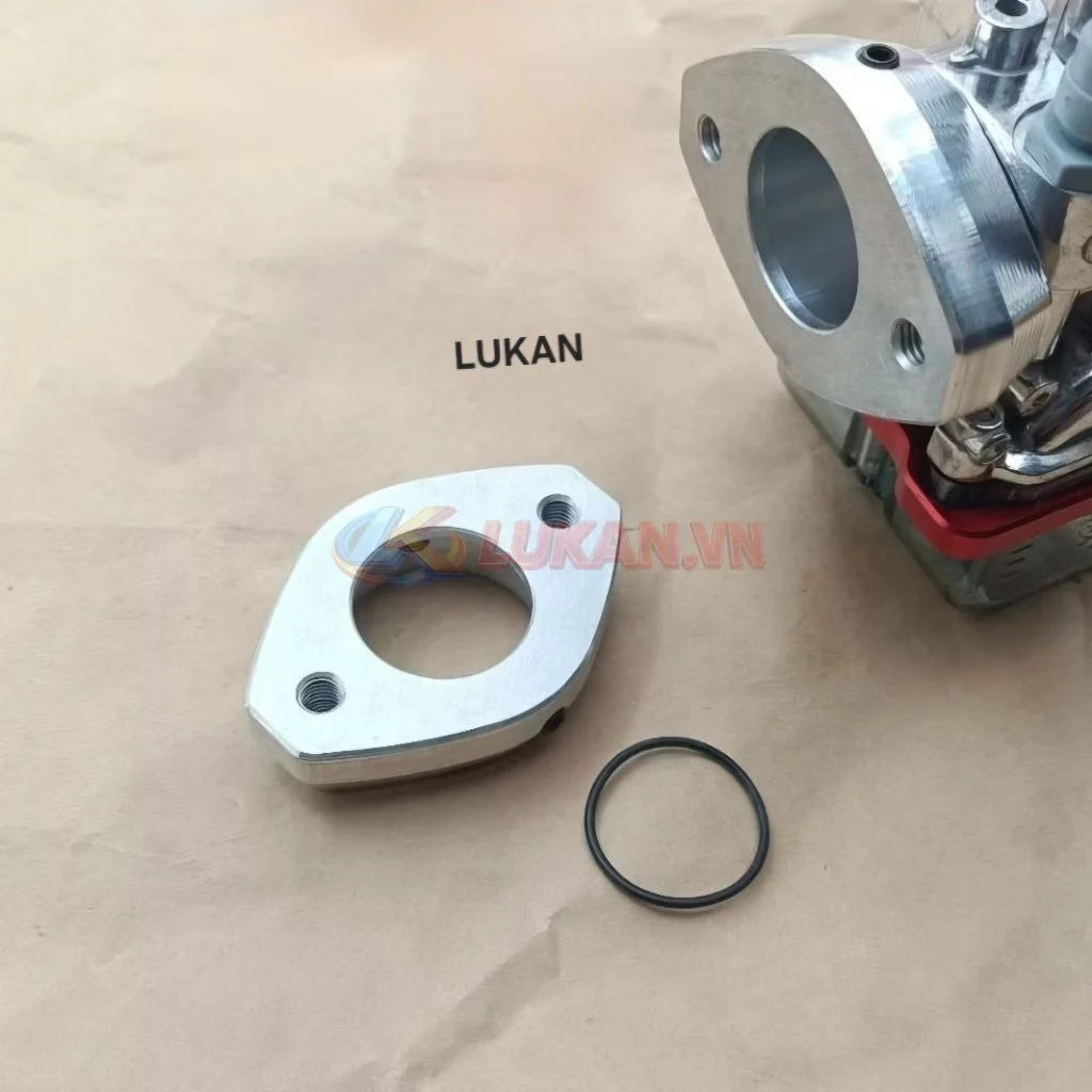 Thớt CNC gắn co bắt ốc bình xăng con bông mai, ga dẹp, PWK..... - Ảnh 4