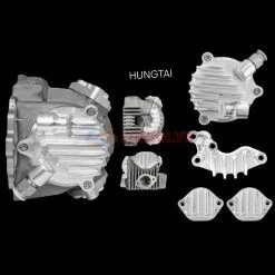 Bộ 4 nắp chụp đầu bò quylat 4 val CNC ipon xe DREAM, WAVE...