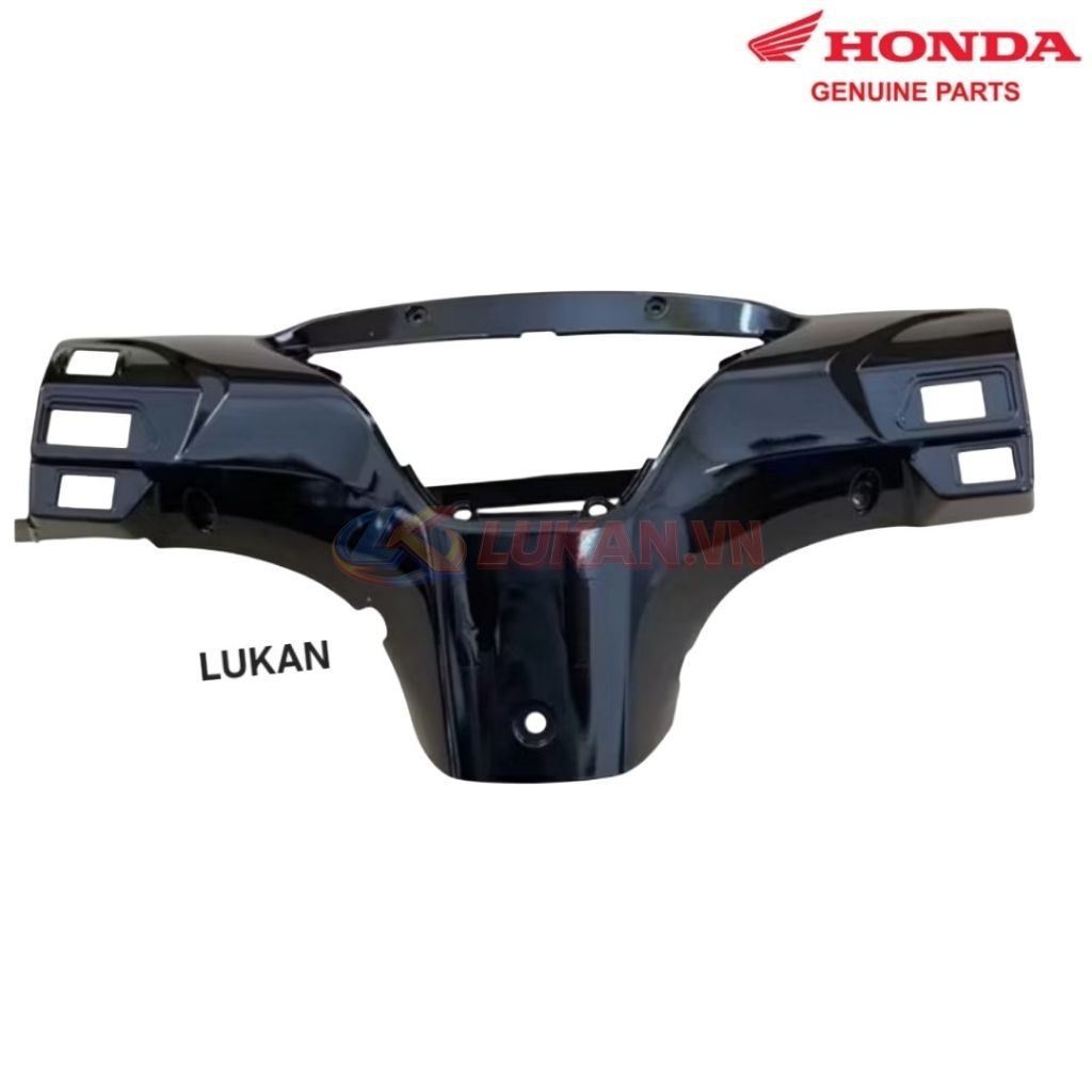 Nhựa ốp đầu, bợ cổ gáy xe FUTURE NEO 125 đen bóng zin Honda