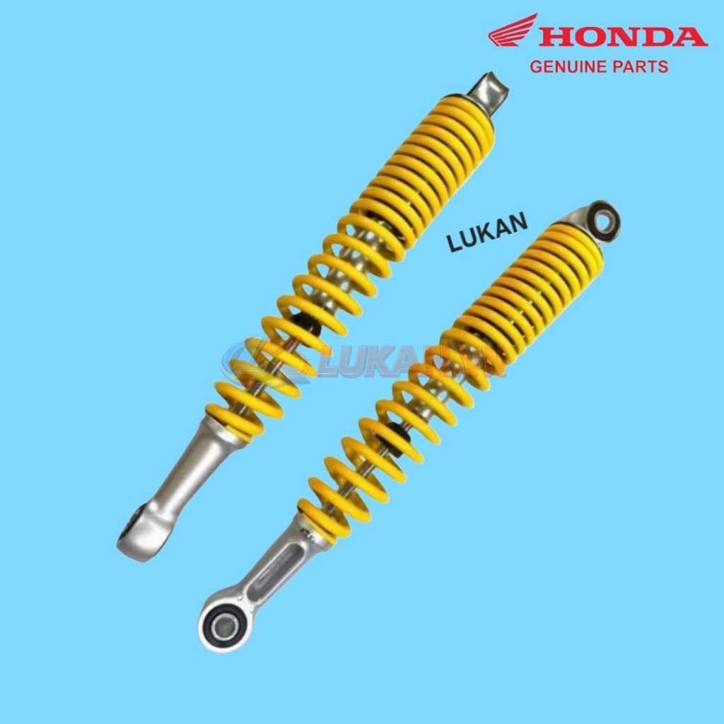 Cặp phuộc nhún, giảm sóc sau WAVE ALPHA, ZX... Vàng zin Honda - Ảnh 3