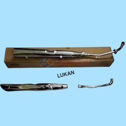 Cây pô ống xã xe WAVE A, ALPHA, RS, S100... luôn ốp vĩ zin Honda