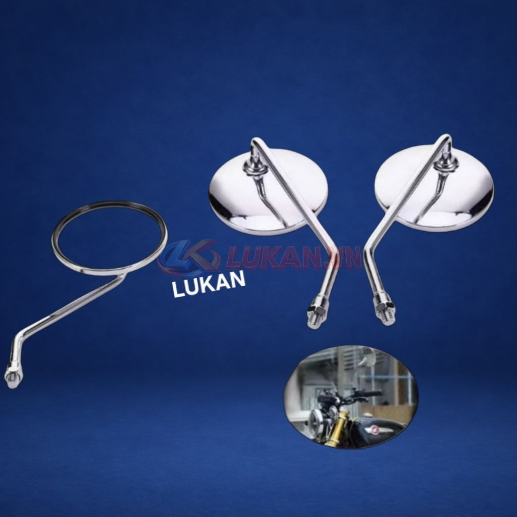 Cặp kính, gương chiếu hậu tròn xe 67, CD, CL.....