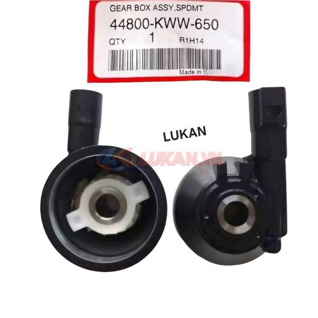 Cóc nhông công tơ mét, đồng hồ WAVE RSX, FUTURE 125... zin Honda Thái 44880-KWW-650 - Ảnh 2