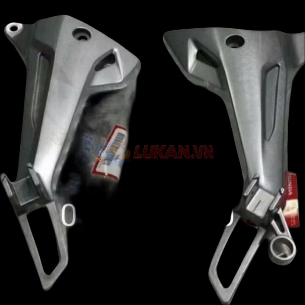 Cặp đùi pass nhôm, gác chân sau FUTURE 2, NEO, X 125... zin Honda - Ảnh 4