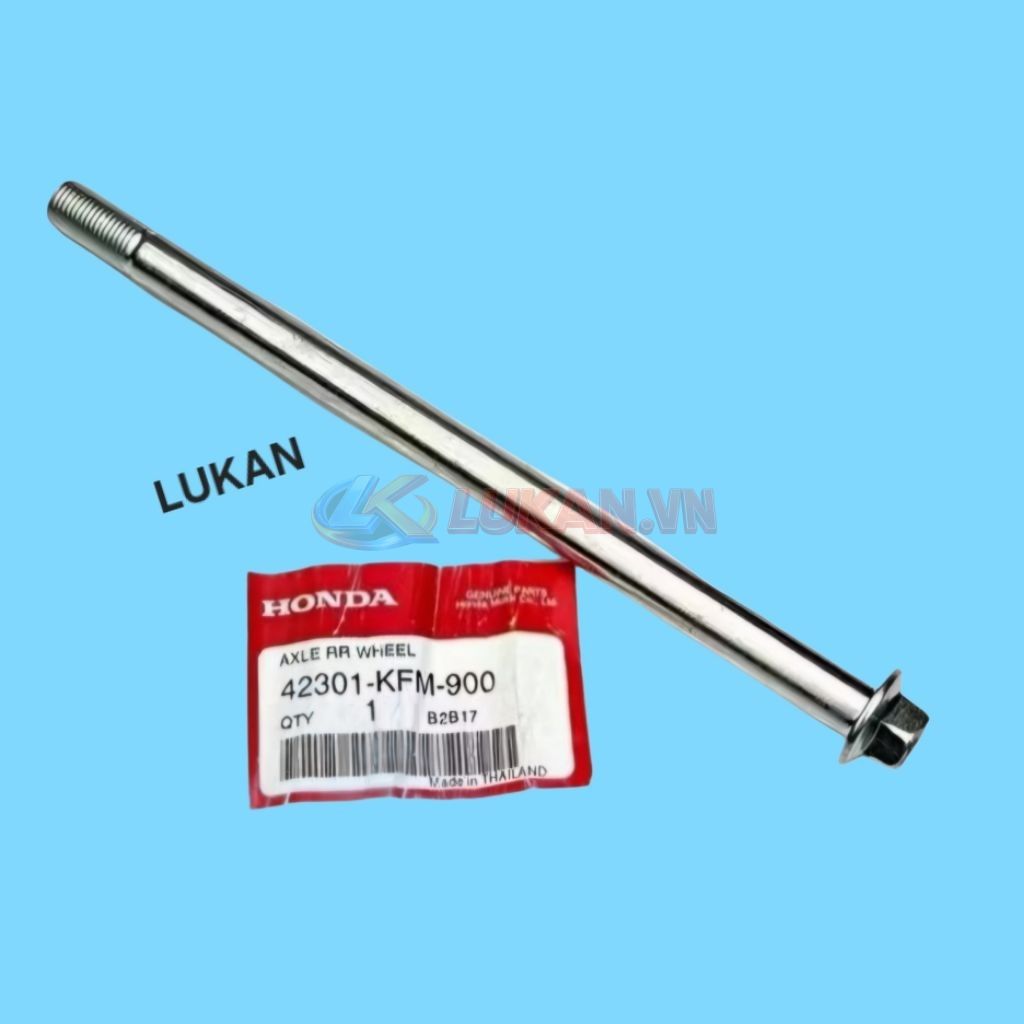 Trục cốt đùm bánh sau xe WAVE Thái zin chính hãng 42301-KFM-900 - Ảnh 2