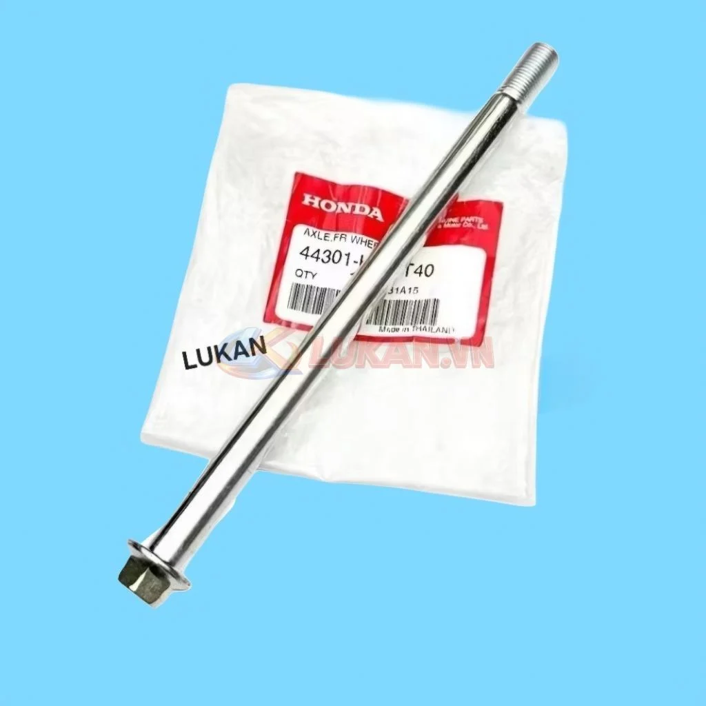 Trục cốt đùm bánh trước xe WAVE Thái 110 zin chính hãng 44301-KAN-T40 - Ảnh 3