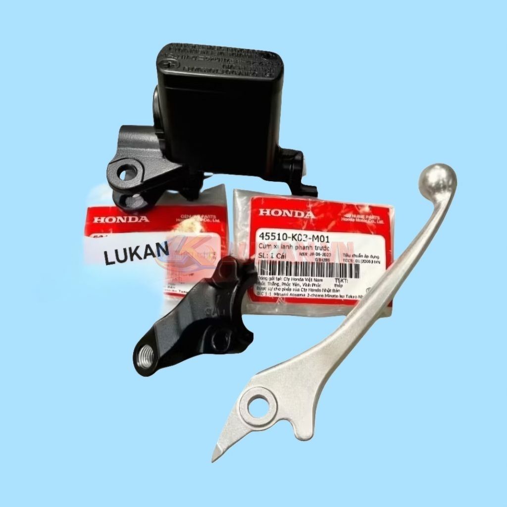 Cùm tay thắng, phanh dầu đĩa trước xe WINNER 150... zin Honda 45510-K03-N01 - Ảnh 2