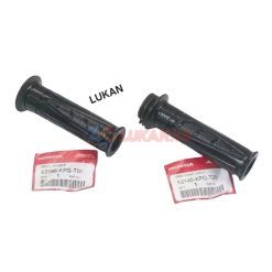 Cặp cao su, bao tay nắm lái xe SONIC 150 zin chính hãng 53166-KPG-T00, 53140-KPG-T20