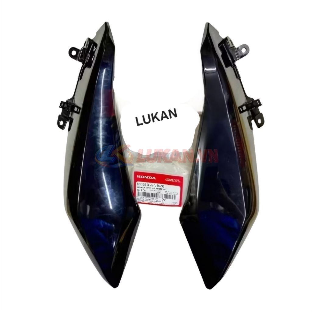 Cặp nhựa tai thỏ trước xe WINNER X 150 Đen bóng zin Honda - Ảnh 2