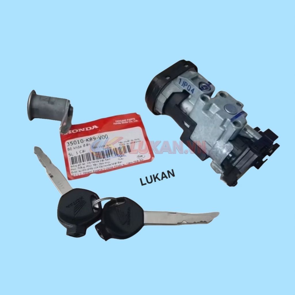 Bộ ổ khóa, công tắc điện WAVE A, ALPHA 110 2017-2026.... zin Honda 35010-K89-V00 - Ảnh 5