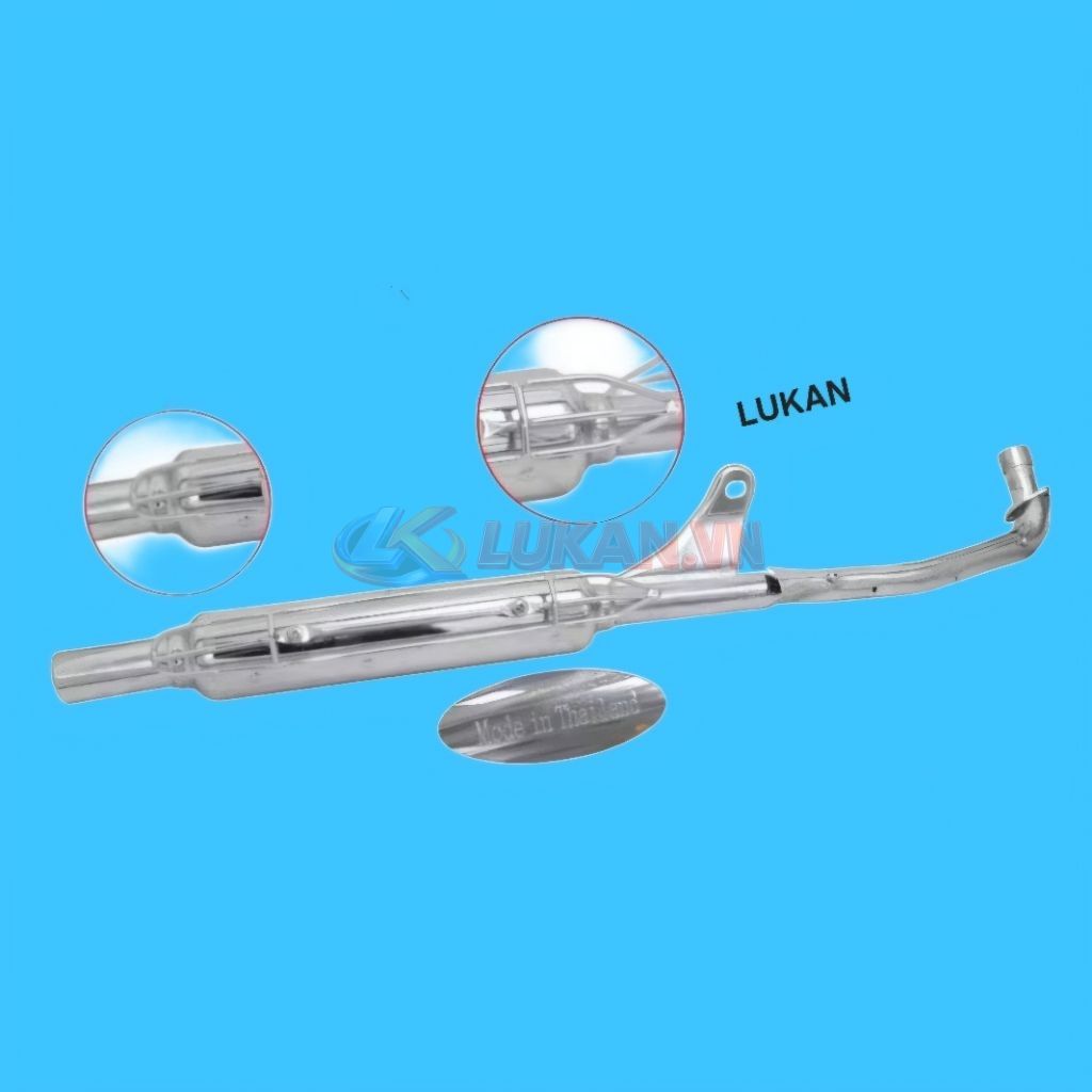 Cây pô ống xã TAKEGAWA CUSTUM xe CD, 67, 68, CL....
