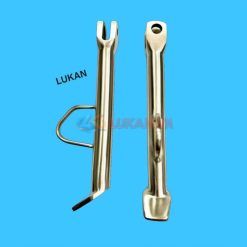 Chân chống nghiêng, ngang Super DREAM, WAVE ALPHA... Trắng inox