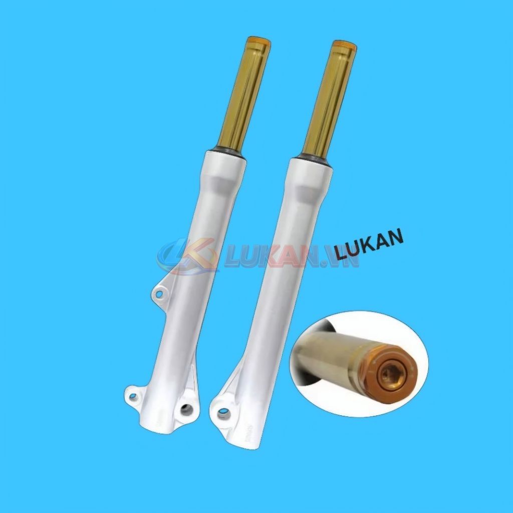Cặp phuộc nhún, giảm sóc trước WAVE S110, RSX, FUTURE 125... có tăng chỉnh - Ảnh 4