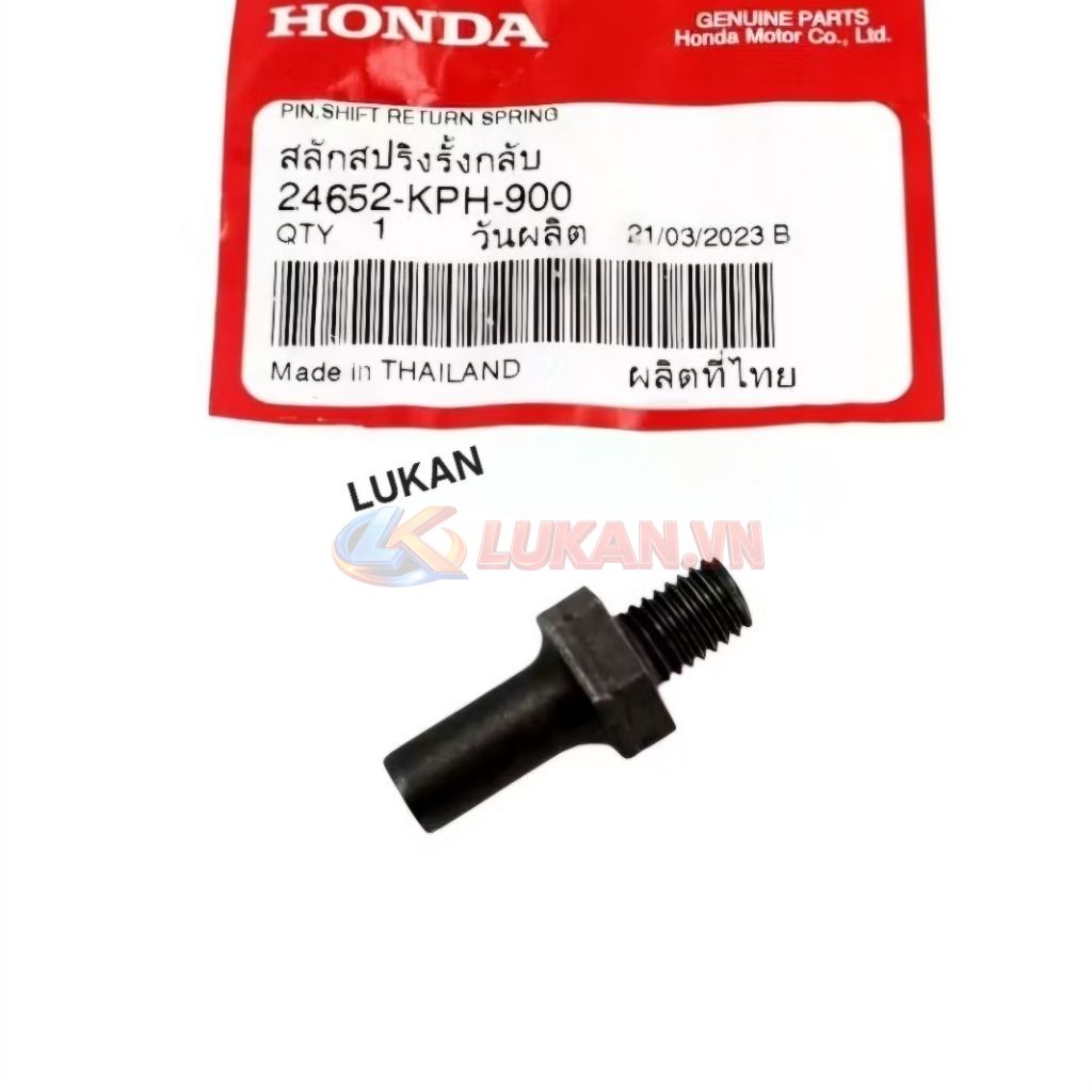 Ốc trục gạt, hồi cần sang số FUTURE 2, NEO, MẬP 125.... lốc bơm zin 24652-KPH-900 - Ảnh 4