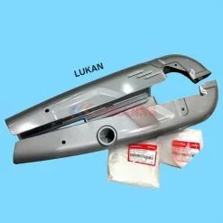 Hộp bọc xích, che sên cacte WAVE S110, RSX, BLADE.... Xám zin Honda