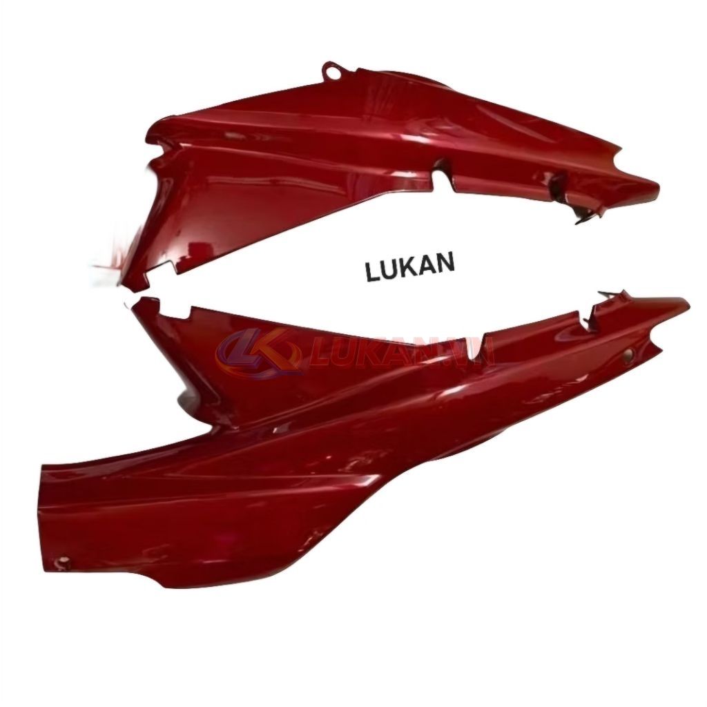 Cặp nhựa ốp sườn xe WAVE ALPHA đời đầu Đỏ zin Honda - Ảnh 3