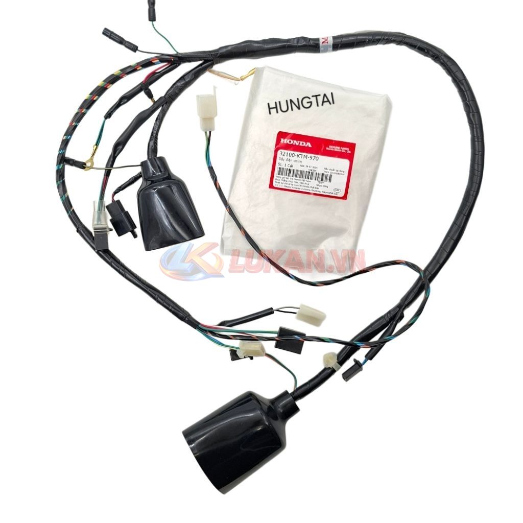 Bộ dây điện sườn chính xe FUTURE NEO 125... zin Honda 32100-KTM-970 - Ảnh 3