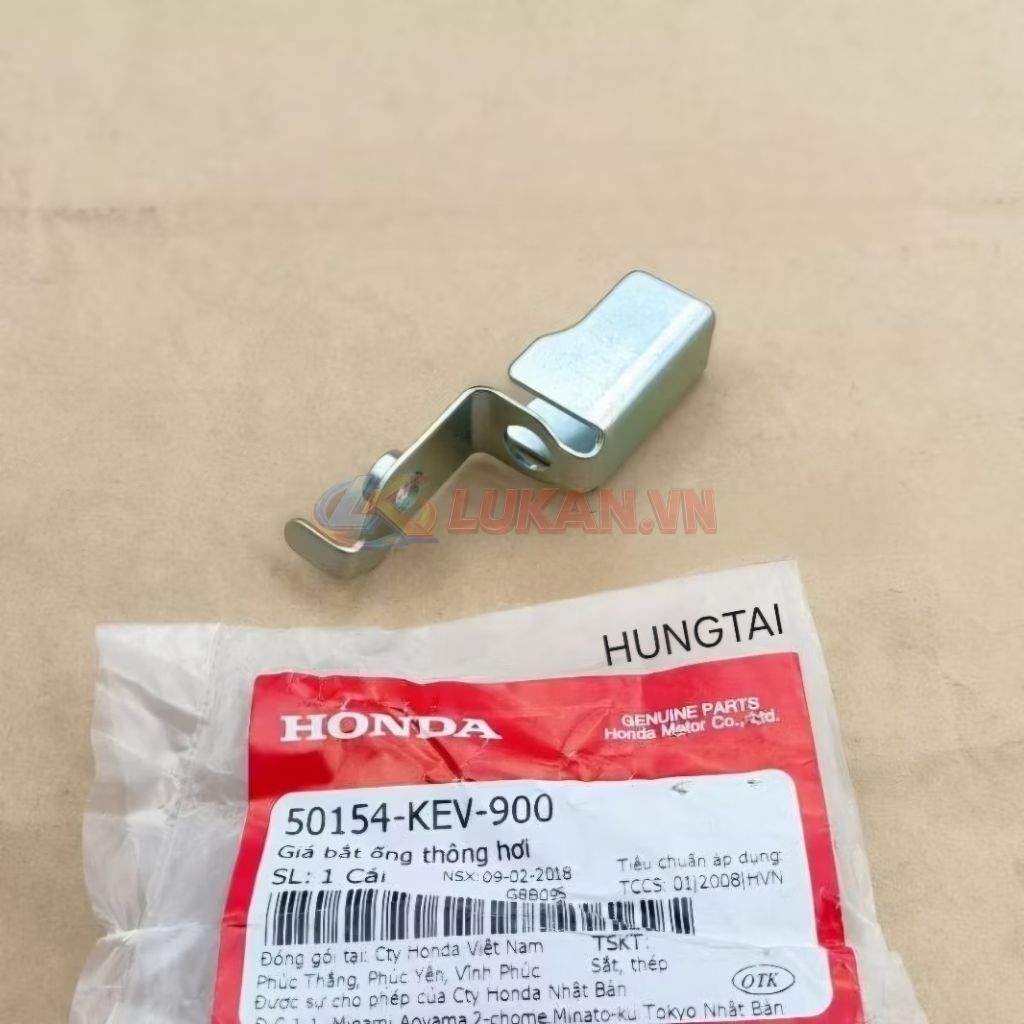 Giá pass đỡ ống thông hơi pô e, lọc gió DREAM, WAVE, FUTURE.... zin 50154-KEV-900, 50154-GBG-B20 - Ảnh 3