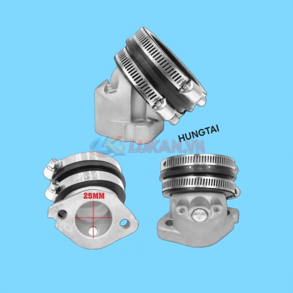 Họng co xăng, cổ hút FI xe DREAM, WAVE... luôn đầu chụp kim - Ảnh 2