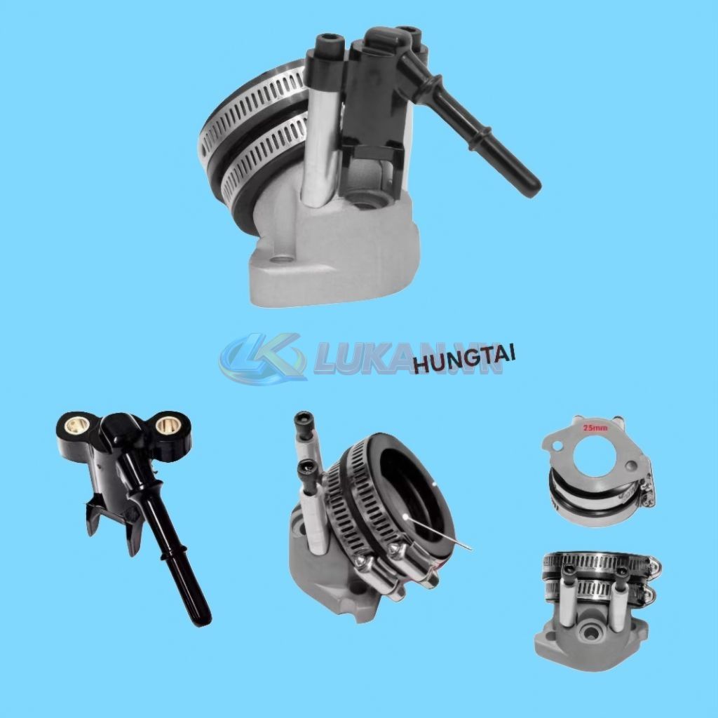 Họng co xăng, cổ hút FI xe DREAM, WAVE... luôn đầu chụp kim - Ảnh 3