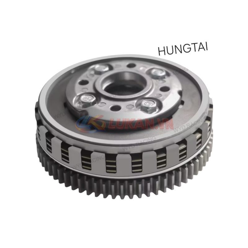 Cụm nhông nồi côn, ly hợp sau WAVE S110, SUPER DREAM 110....