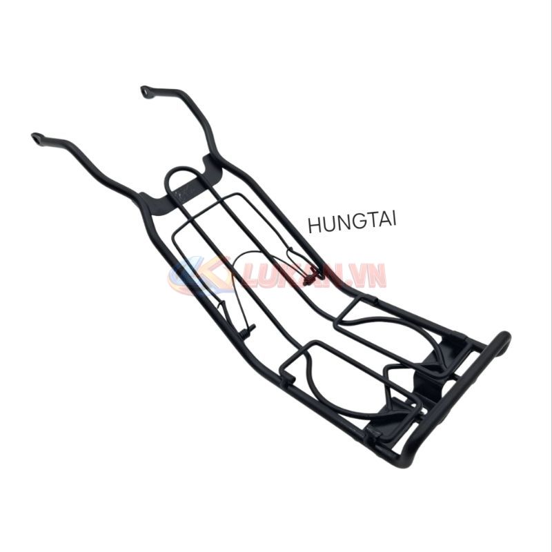 Baga giữa kẹp để đồ xe DREAM Lùn sơn đen 10mm - Ảnh 2