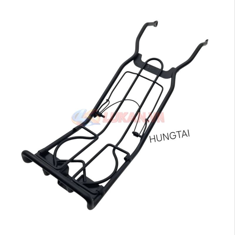 Baga giữa kẹp để đồ xe DREAM Lùn sơn đen 10mm - Ảnh 4