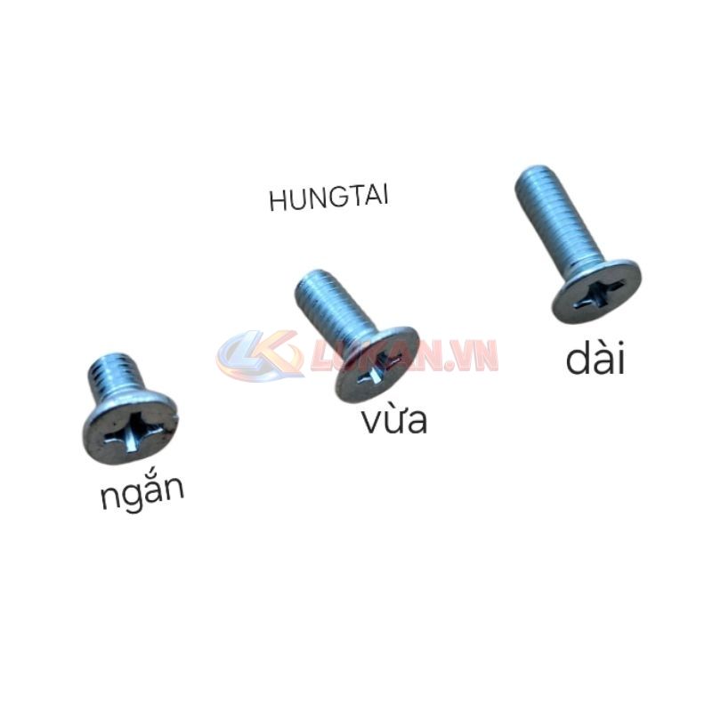 2 Ốc vít ổ khóa, thớt đề, chặn nhớt DREAM, WAVE, FUTURE.... - Ảnh 3