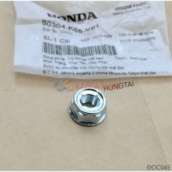 Đai ốc, tán trục cốt gắp, càng WAVE, FUTURE... 10mm zin 90304-K66-V01