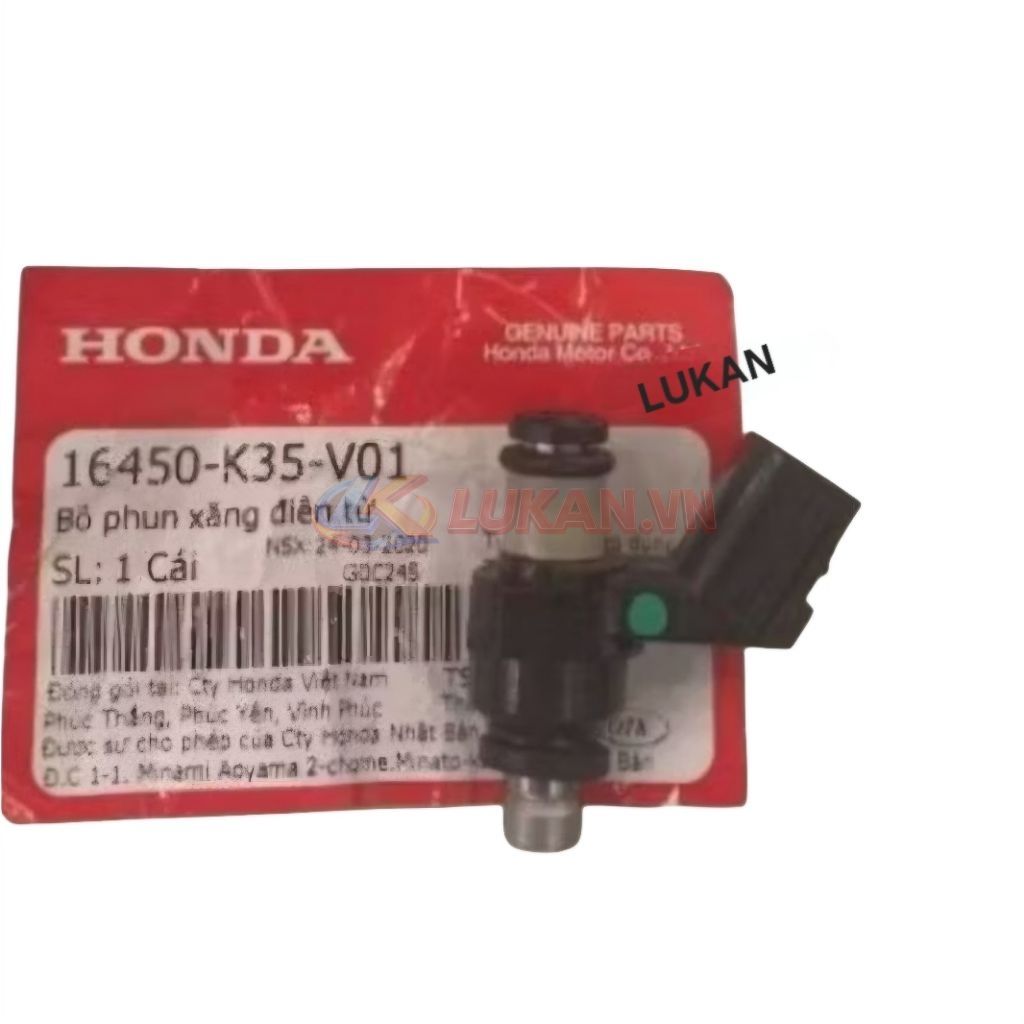 Đầu kim phun, họng xăng xe FUTURE NEO, X 125 Fi... zin Honda 16450-K35-V01 - Ảnh 4