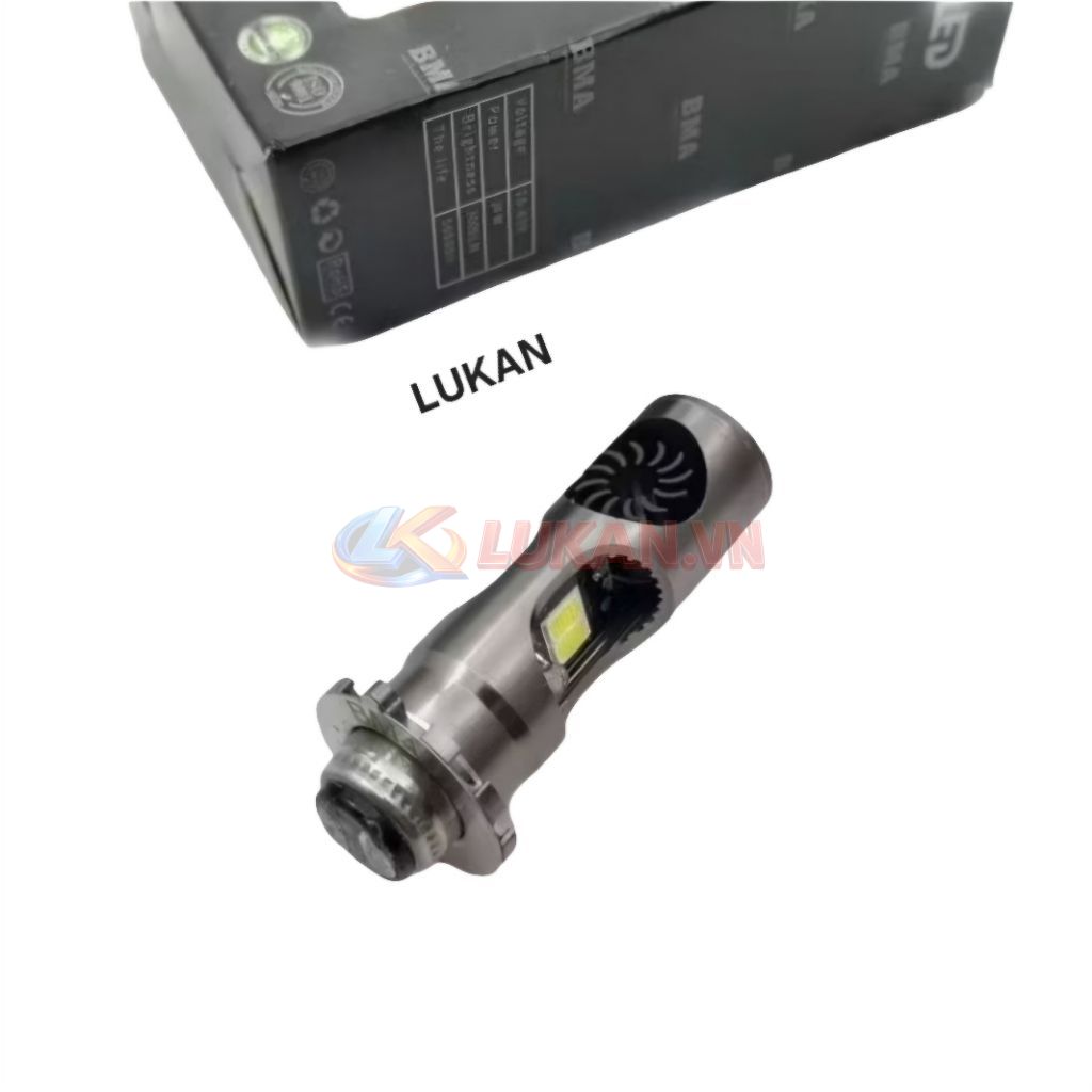 Bóng đèn pha led siêu sáng DREAM, WAVE, FUTURE... M5 có quạt BMA - Ảnh 3