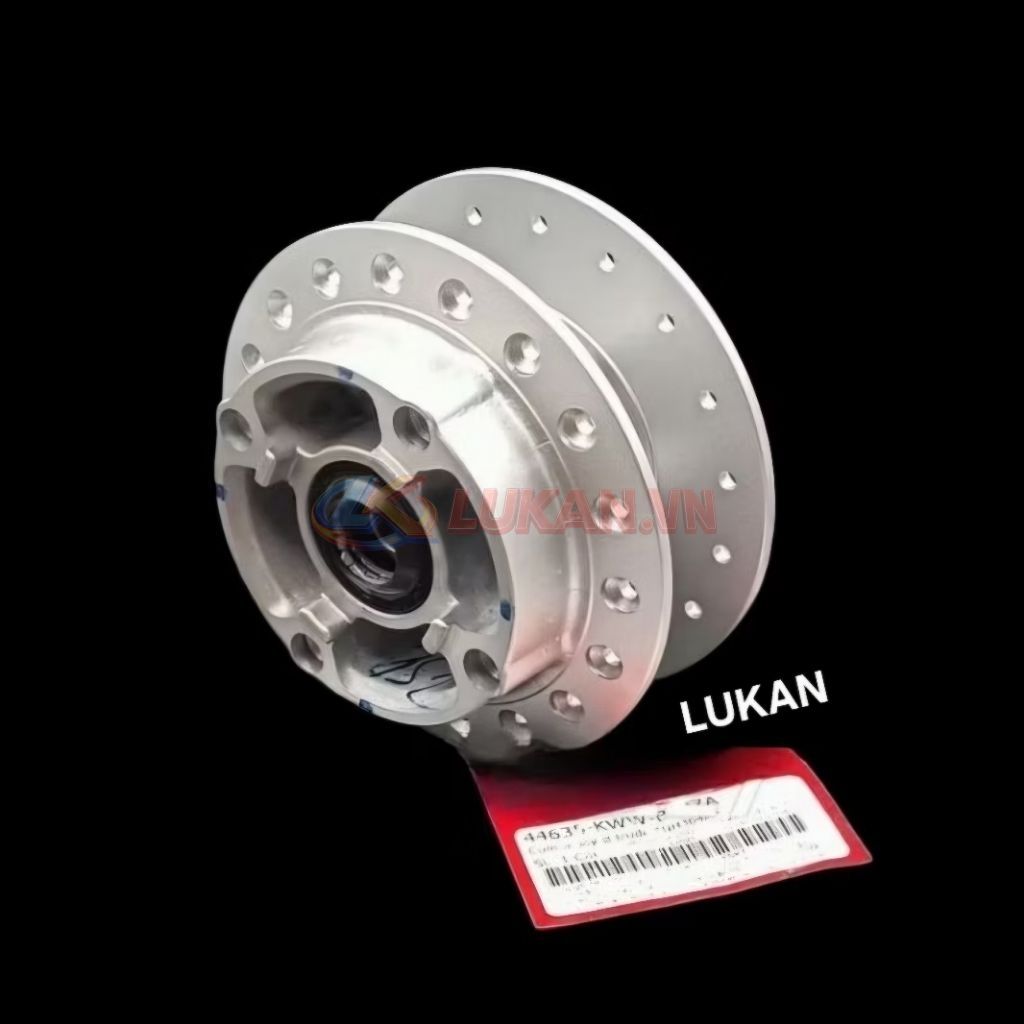 Đùm moay ơ, bánh trước đĩa WAVE S110, RSX, FUTURE 125... zin Honda 44635-KWW-B30ZA - Ảnh 4